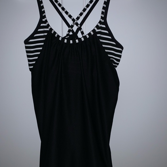 Athleta 2 In 1 Run Tank with Built In Bra,, - Picture 2 of 4